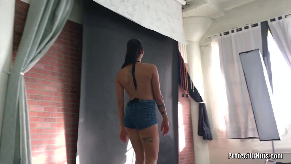 video 45 cei fetish ProtectUrNuts - Adriana: Model Cup Commercial - HD, balls crush on femdom porn