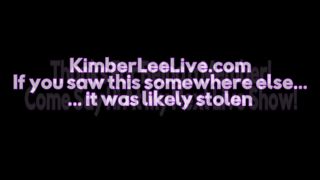 xxx video clip 19 Kimberleelive - Kimber Gets Wet and Fucks Dildo in Shower! - femdom pov - fetish porn latex fetish wear-9