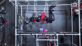  Fetish porn  Lucie Arztin - Full Latex Cover Hog Tie  Femdom-5