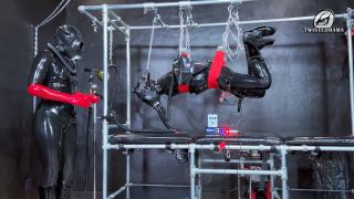  Fetish porn  Lucie Arztin - Full Latex Cover Hog Tie  Femdom-9