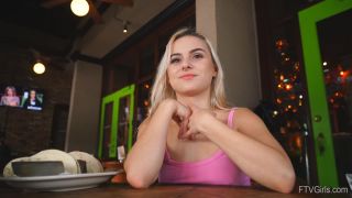 FTVGirls presents Aria in Adorable Dimples - Naughty Little Blonde 5 -  on public big nose fetish-4