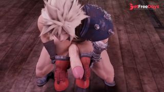 [GetFreeDays.com] Footjob Final Fantasy Hentai - Aerith helps Tifa Make Cloud Cum with her boots Sex Film February 2023-9