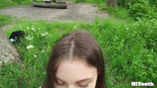 Hi Youth - Cute Stepsister teases with her boobs outdoor. I had to fuck right on the rock. - Lama grey-2