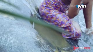 [GetFreeDays.com] Indian servent fuck Desi Vilage aunty while bathing river her hot and sexy figer get more Cum Hard x Porn Clip January 2023-3