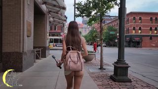 online adult video 6 LilyMaeExhib – An Evening in Town | flashtits | public young femdom-2