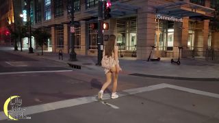 online adult video 6 LilyMaeExhib – An Evening in Town | flashtits | public young femdom-5