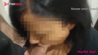 I fix her washing machine and the lady pays me with a great blowjob. Housewife milf-6