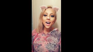 Shawna Lenee in [0369877] Singing in the Bathroom w∕ Voice Changer and a Cute Snapchat Filter. [2017-07-11], dangerous girls femdom on femdom porn -9