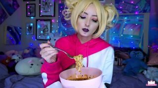 video 36 KatSaysMeow – Blonde Topless Mukbang - dildo fucking - femdom porn lady chanel femdom-8