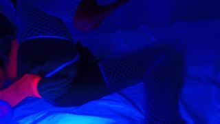 SecretCrush – Succubus POV Fucking _ Blowjob Covers Ass In UV Body Paint  1080p *-1