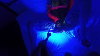 SecretCrush – Succubus POV Fucking _ Blowjob Covers Ass In UV Body Paint  1080p *-6