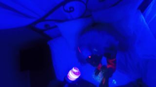 SecretCrush – Succubus POV Fucking _ Blowjob Covers Ass In UV Body Paint  1080p *-9