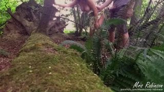 Mrs RobinsonCouple having Public Sex in the woods from Voyeur POV-5