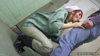 porn clip 15  japanese porn | Maki Koizumi - Jumps On Men In A Public Bathroom To Suck Them Off | japanhdv-4