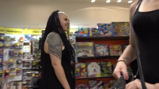 Many Vids presents Trinity May33 aka May in flashing w luna lavey an dildos at mall-3