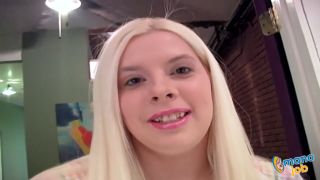 POV Blonde Kinzy Jo Hand Bangs Her Hung Lovers Enormous Cock-8