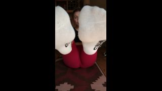 Misstinytootsies –  One for my sock lovers | findom | masturbation porn femdom self facial-5