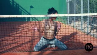 [ThisIsGlamour] Reina Strips Naked In Tennis Court [06.21.17] [1080p]-3