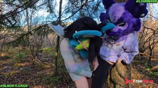 [GetFreeDays.com] Sneaking Into The Woods To Fuck The Hottest Barely Legal Furry Girl Ive Ever Met FursuitCuckold Porn Video October 2022-5