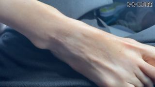  Lora Cross  Lora Cross Lora Car Footjob Handjob  FootFetish-3