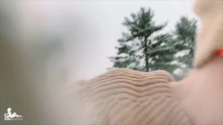 Shiri Allwood – The Fallen Snow Angel Shemale!-1