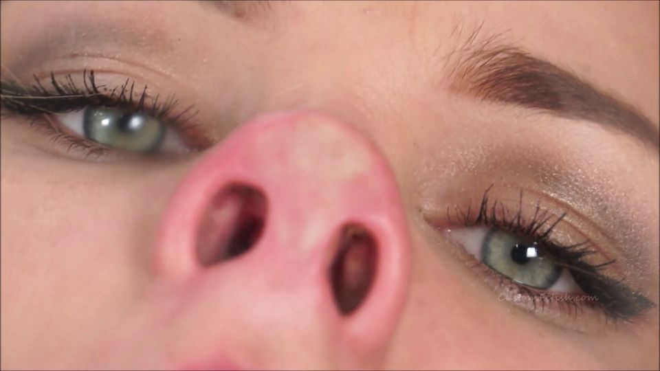 Custom Fetish - Amber s Pig Nose Show PT 02 - Fetish