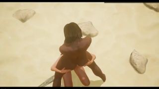 60Fps Wild Life Game - Sex Public Beach Village Lesbian Sex-2