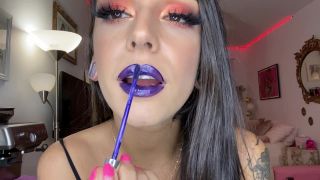 xxx video 13 misswhip – Mouth Fetish-Purple Lipgloss on femdom porn kik femdom-1