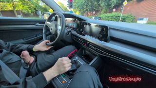 GayKinkCouple - Cum Stained Shirt 3 Risky Car Fun-5