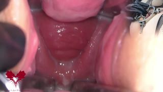 Close Up ExtremeThe hole expander stretches the mistress' pussy wide  Enjoy the juicy cunt meat!-7