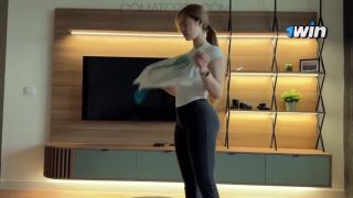 Blonde This Maid Keep Her Job-1