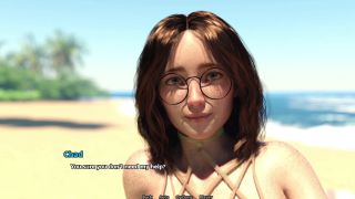 Porn Gameplayz - Sexiest Ebony Fucks Him Good On A Beach! [Family Crush 3D Hentai Gameplay]-2