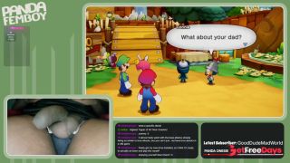 [GetFreeDays.com] PandaFemboy Plays Mario and Luigi Brothership Part 6 Porn Video November 2022-1