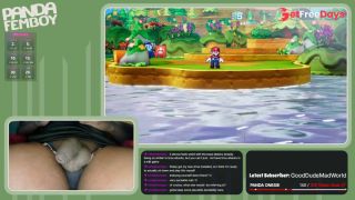 [GetFreeDays.com] PandaFemboy Plays Mario and Luigi Brothership Part 6 Porn Video November 2022-5