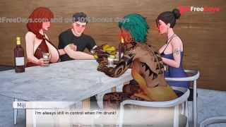 Party With 3 Hot Babes - Divine Heel Hentai Sex Game Sex Scenes Part 3 18-8