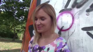 GERMAN_SC0UT - Blonde College Angel Piaff Seduce To Fuck Public At Street Casting - Pickup-1