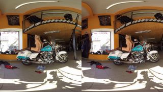 186  Claudia Mac  Bikes And Babes TV Sexy VR Clips  3DVR180-6