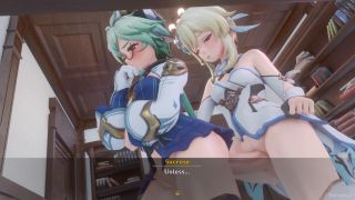 Futaboi Lumine x Sucrose: Genshin hentai Futa pleasure! Full-4