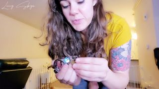 free adult clip 24 the best foot fetish adult xxx video 11 Lucy Skye – Locked & Fucked Chastity Strapon make me bi pov femdom foot slave, goddess on strap on-1