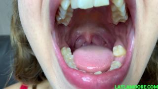 Lunas Sexy Mouth and Sharp Teeth femdom LaylasFuckingClips-4