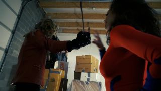 Jealousy - superheroines - fetish porn leather glove fetish-1