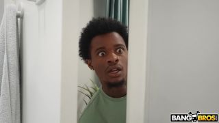 Black porn  Lily Lou - Spying on Big Boobs - Teen  Black -2