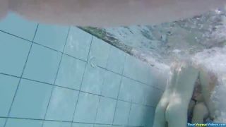 Handjob in nudist pool-4