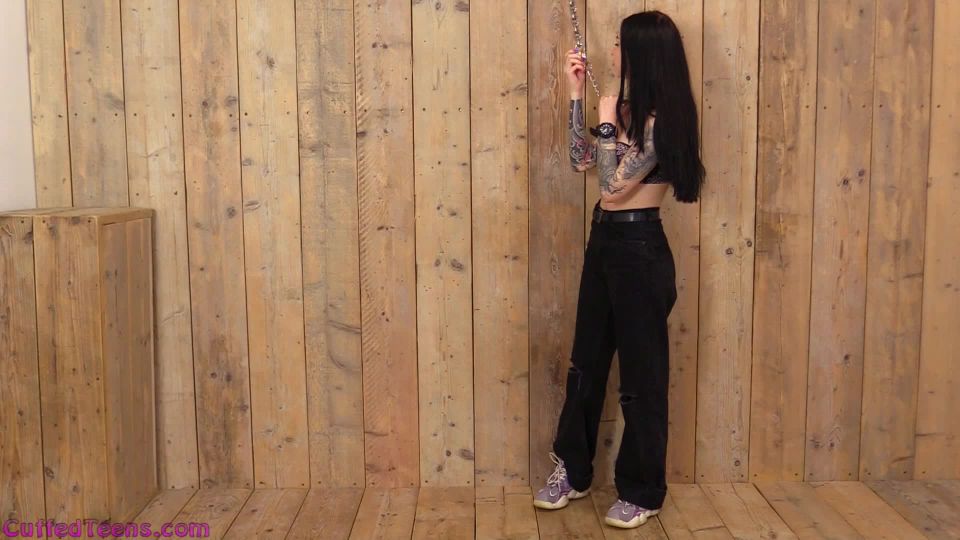 porn video 7 gyno bdsm bdsm porn | Vivian Wood neck cuffed during stripping - Cuffed Teens | bdsm