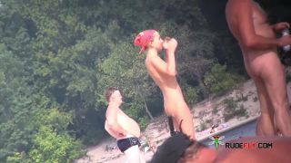 free adult video 14 Teen nudist only wears her sunglasses to the beach 3 on hardcore porn siri hardcore-2