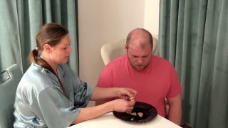 Vantastisch69 Feeding him cookies with his own cum (Femdom porn)-9