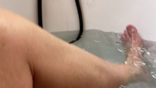 JOI Foot Job in Bubble Bath Foot!-7