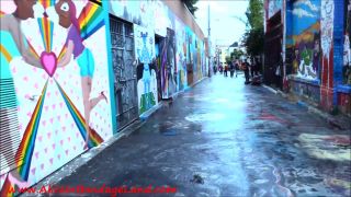 Aliceinbondageland com H265Public Butt Plug Sissy Walk Part 2 San Francisco HD-9