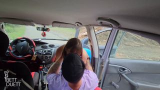 BettDuett: Hot Car Fuck in Germany - 1080p Amateur Fun-1