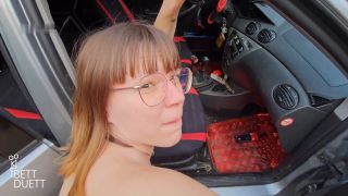 BettDuett: Hot Car Fuck in Germany - 1080p Amateur Fun-8